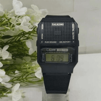 TellaTime - Ceas Digital Vorbitor cu Afișaj LED, Funcție Vocală și Alarmă Inteligentă