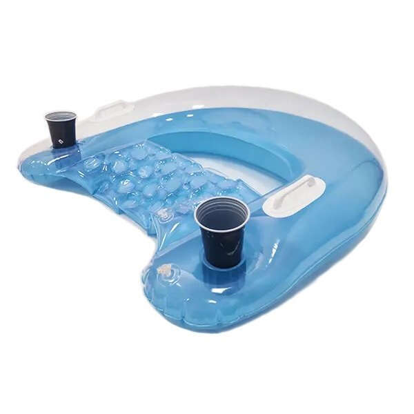 Chilaxo – Fotoliu Gonflabil cu Spătar și Suporturi pentru Băuturi | Relaxare Completă la Piscină sau Mare - GRAVALEX