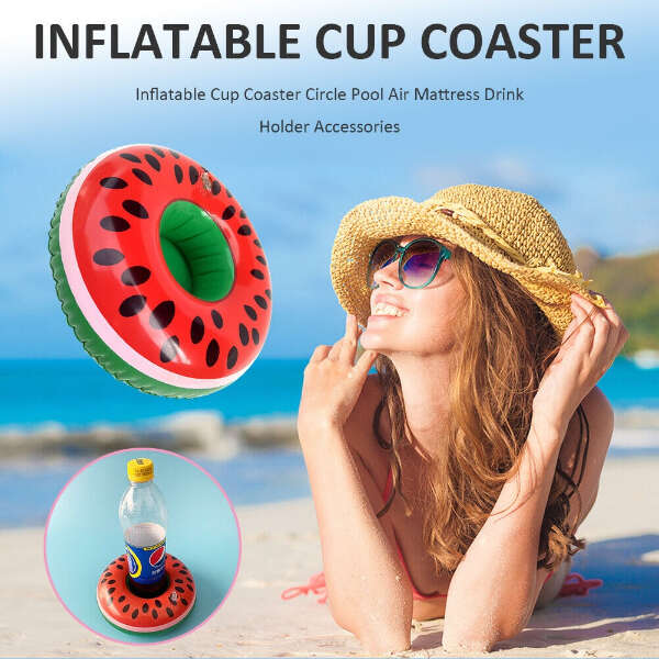 Floatmate – Set 10 Suporturi Gonflabile pentru Băuturi | Accesorii de Vară pentru Piscină - GRAVALEX