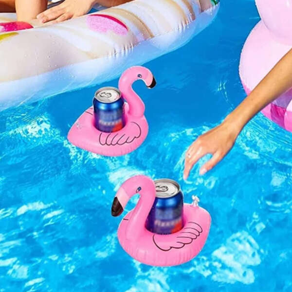Floatmate – Set 10 Suporturi Gonflabile pentru Băuturi | Accesorii de Vară pentru Piscină - GRAVALEX
