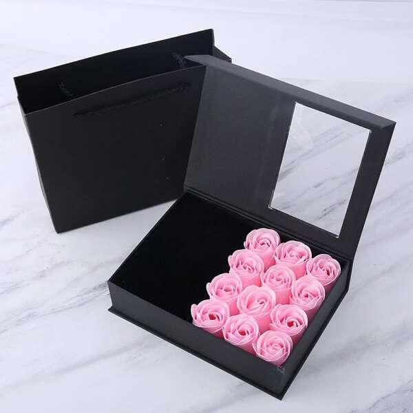 Set de Săpunuri Trandafir - Cadou Elegant cu Aromă Delicată și Design Rafinat - GRAVALEX